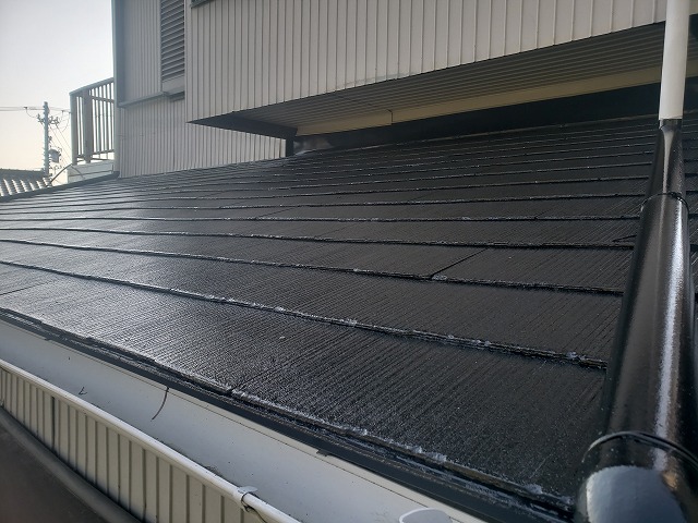 【岡崎市I様邸】水性シリコン塗料ファインシリコンベストで屋根塗装を行いました！