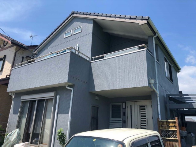 【西尾市T様邸】シリコン塗料オーデフレッシュSi100Ⅲで外壁塗装を行いました！
