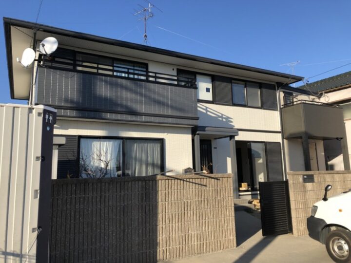 【西尾市N様邸】シリコン塗料オーデフレッシュSiⅢで外壁塗装、屋根塗装！