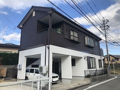 【岡崎市K様邸】無機塗料シェラスターⅡで外壁塗装を行いました！