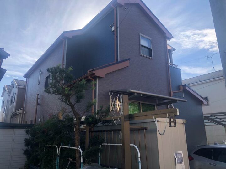 【岡崎市　T様邸】家の色が落ち着いて良い感じになりました。