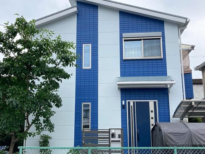 【岡崎市K様邸】パーフェクトトップで外壁塗装、セミフロンルーフで屋根塗装を行いました！