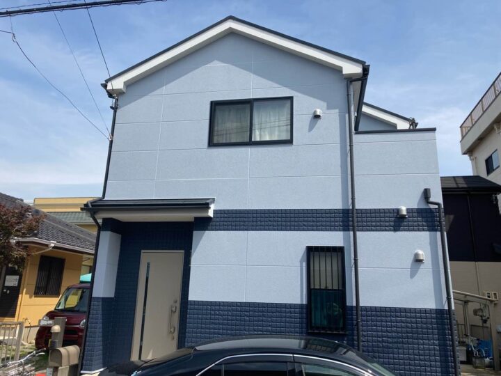 【西尾市S様邸】セミフロンアクアで外壁塗装、セミフロンルーフで屋根塗装を行いました！