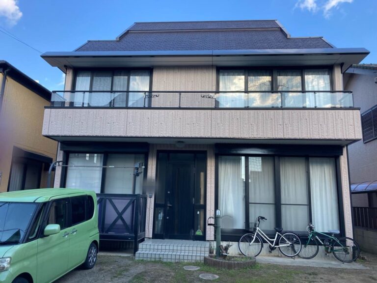 【西尾市N様邸】セミフロンスーパーアクアⅡで外壁塗装、セミフロンスーパールーフⅡで屋根塗装を行いました！