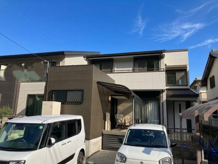 【岡崎市T様邸】パーフェクトトップで外壁塗装、ファインパーフェクトベストで屋根塗装を行いました！