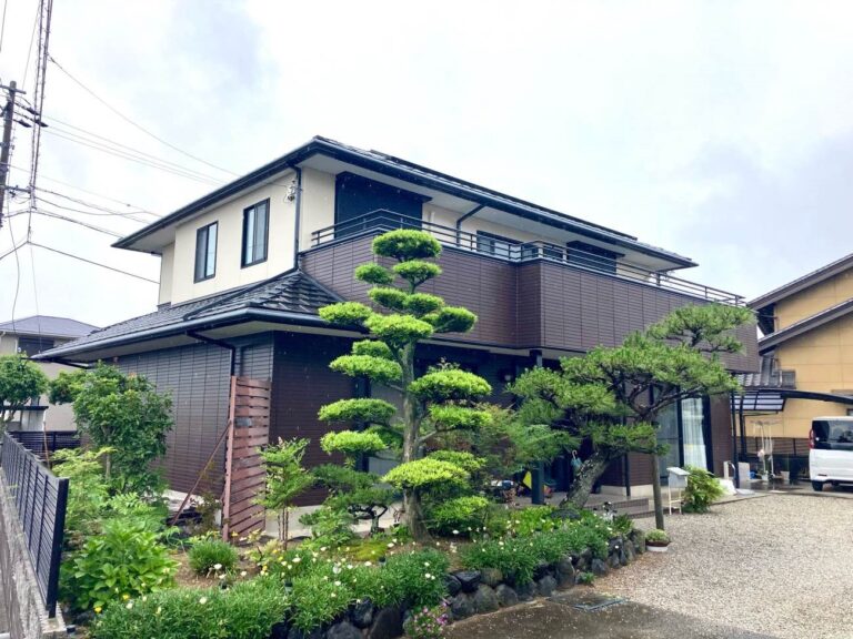 【西尾市S様邸】セミフロンマイルドIIで外壁塗装を行いました！