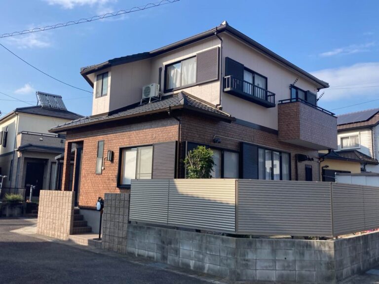 【西尾市S様邸】セミフロンスーパーアクアIIで外壁塗装を行いました！