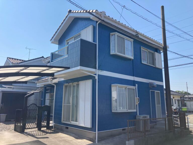 【西尾市K様邸】セミフロンスーパー マイルドIIで外壁塗装を行いました！