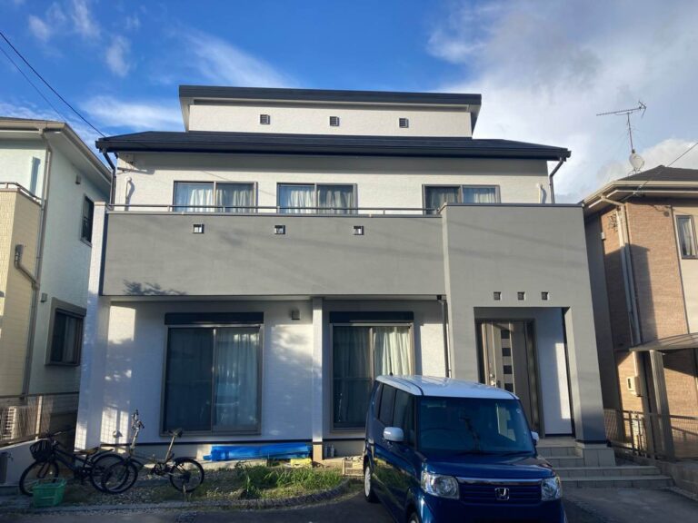 【岡崎市A様邸】セミフロンスーパーアクアⅡで外壁塗装を、スーパーガルテクトで屋根カバー工事を行いました！