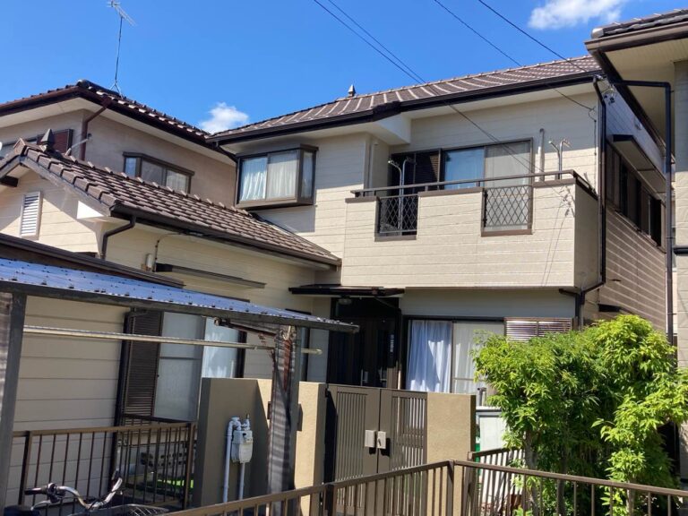【岡崎市B様邸】セミフロンスーパーアクアⅡで外壁塗装を行いました！
