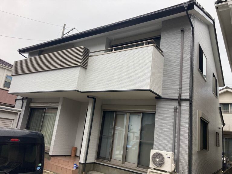 【岡崎市Y様邸】セミフロンスーパーアクアⅡで外壁塗装を行いました！