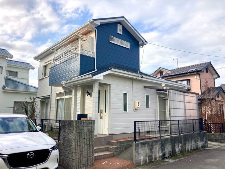 【西尾市M様邸】セミフロンスーパーマイルドII で外壁塗装を、アスファルトシングルで屋根張替えを行いました！