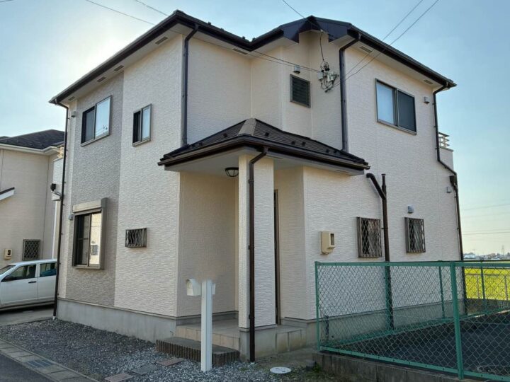 【岡崎市O様邸】セミフロンアクアⅡで外壁塗装、セミフロンルーフⅡで屋根塗装を行いました！