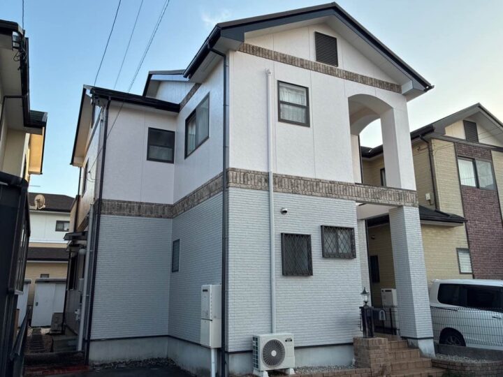【岡崎市S様邸】セミフロンスーパーアクアⅡで外壁塗装を行いました！