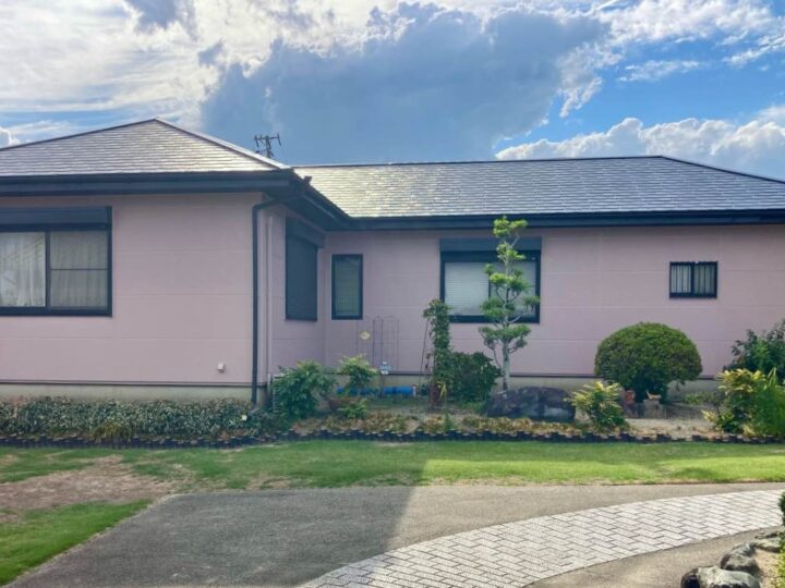 【岡崎市O様邸】セミフロンスーパーアクアⅡで外壁塗装、セミフロンスーパールーフⅡで屋根塗装を行いました！