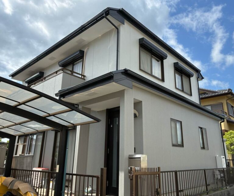 【幸田町Ｙ様邸】セミフロンスーパーアクアⅡで外壁塗装を、セミフロンスーパールーフⅡで屋根塗装を行いました！