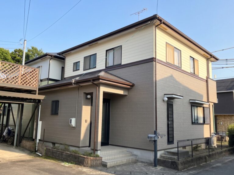 【岡崎市H様邸】パーフェクトトップで外壁塗装、ファインパーフェクトベストで屋根塗装を行いました！