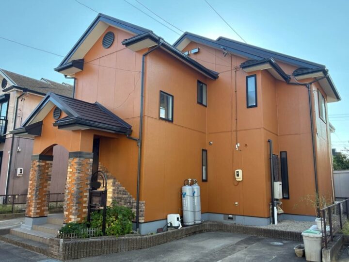 【岡崎市S様邸】セミフロンスーパーアクアⅡで外壁塗装を、スーパーガルテクトで屋根カバー工法を行いました！