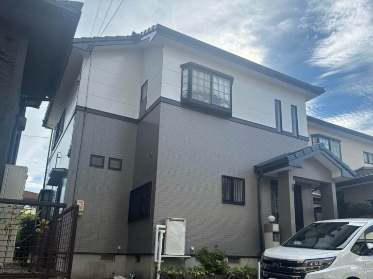【西尾市K様邸】セミフロンスーパーアクアⅡで外壁塗装、セミフロンスーパールーフⅡで屋根塗装を行いました！