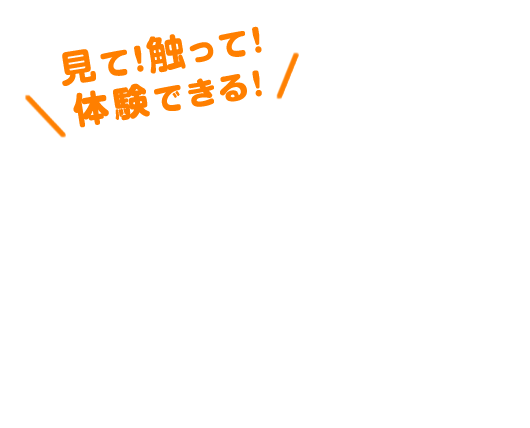 耐熱効果体験や屋根材サンプル、塗料の色味、質感や経年変化の様子など