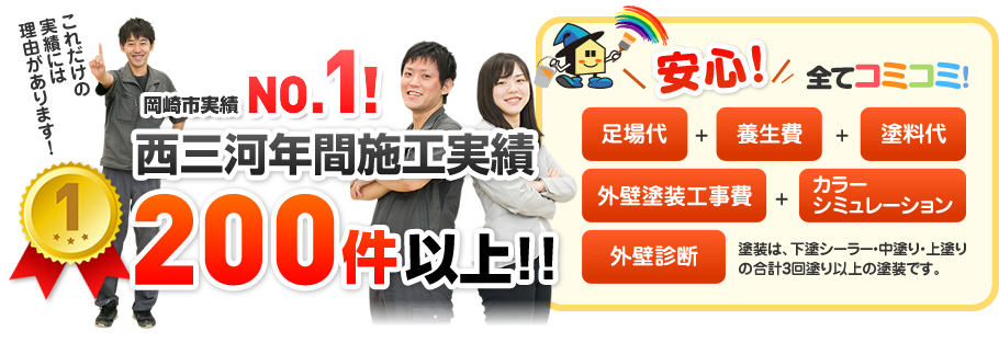 年間施工実績100棟以上!!