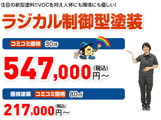 ラジカル制御型塗装