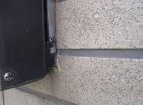 外壁のシーリング　施工前　岡崎市K様邸