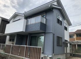【岡崎市T様邸】無機塗料セミフロンスーパーアクアⅡで外壁塗装を行いました!